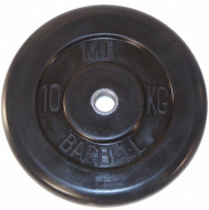 Обрезиненный диск Barbell 10 кг 26 мм MB-PltB26-10